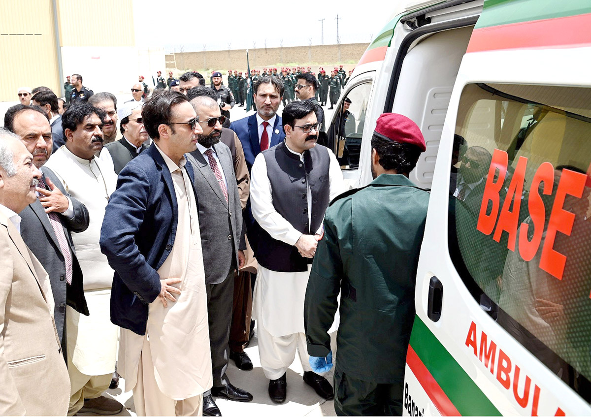 بلوچستان کی ترقی سےم ملکی معیشت کو طاقت ملے گی، بلاول بھٹو/میر سر فرا زبگٹی
