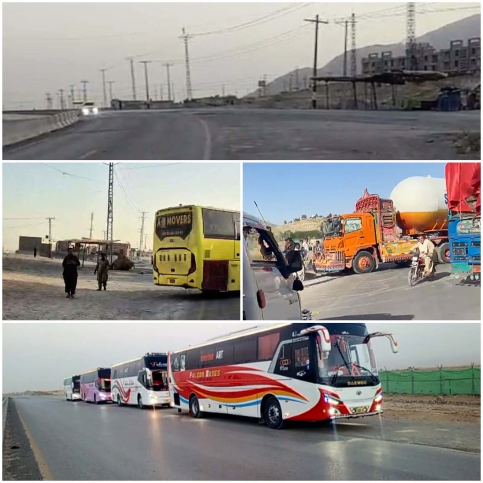 بلوچستان بھر میں شٹر ڈاﺅن اور پہیہ جام ہڑتال، حب سےژوب تک مرکزی شاہراہوں پر ٹریفک معطل