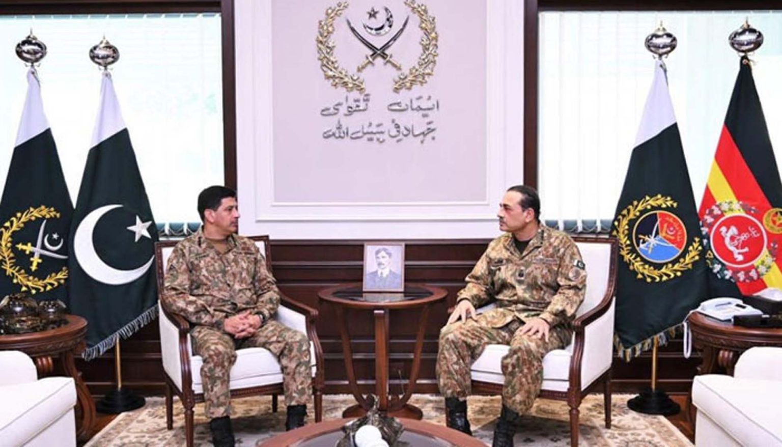 جنرل سید عامر رضا نے کمانڈر نیشنل اسٹریٹجک کمانڈ کا منصب سنبھال لیا، فیلڈ مارشل عاصم منیر کی کمان سنبھالنے پر مبارکباد