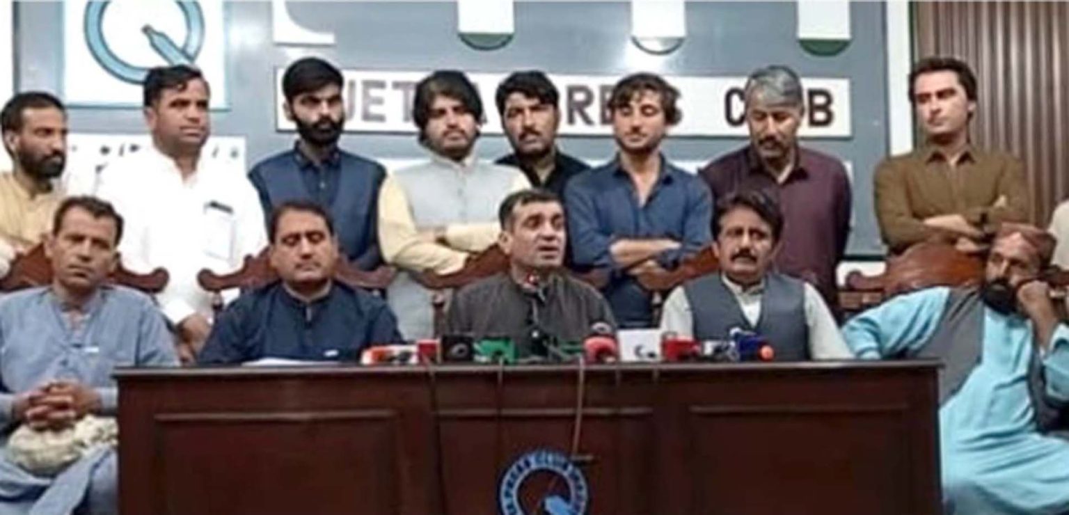 لیویز کو بحال نہ کیا گیا تو دوبارہ احتجاج شروع کریں گے، سانحہ زیارت شہداءلواحقین