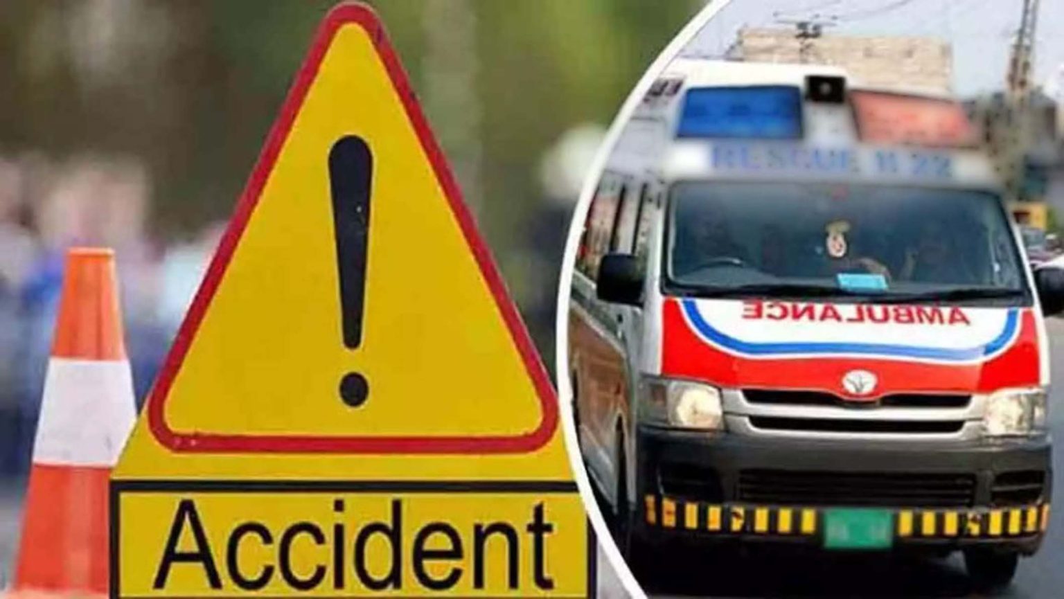 وڈھ بازار کے قریب ٹریفک حادثے میں 4 افراد جاں بحق، 3 زخمی ہوگئے