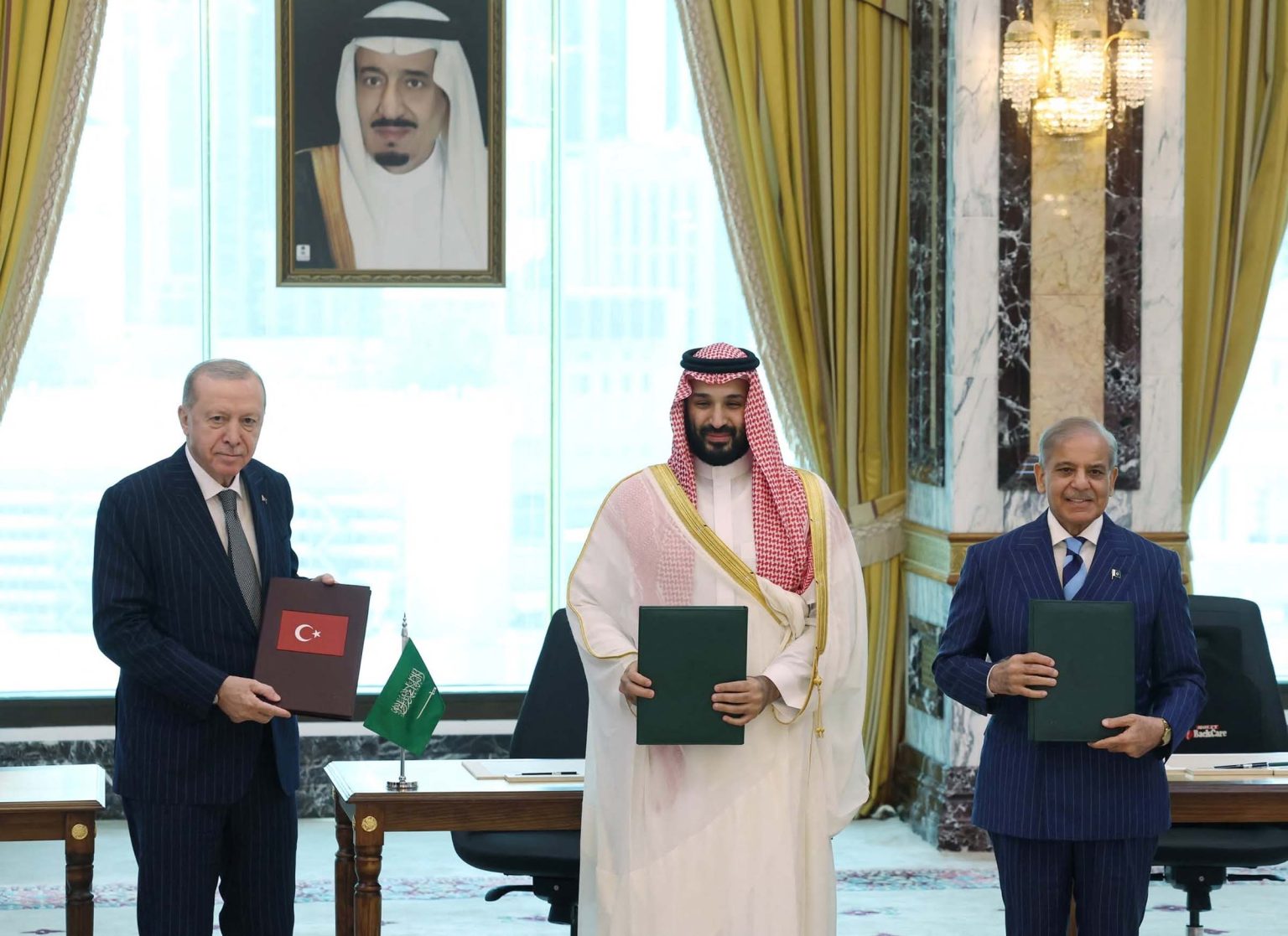 سعودی عرب، ترکیہ اور پاکستان کے درمیان مشترکہ دفاعی معاہدہ، ایک ملک پر حملہ تینوں ممالک پر حملہ تصور ہوگا