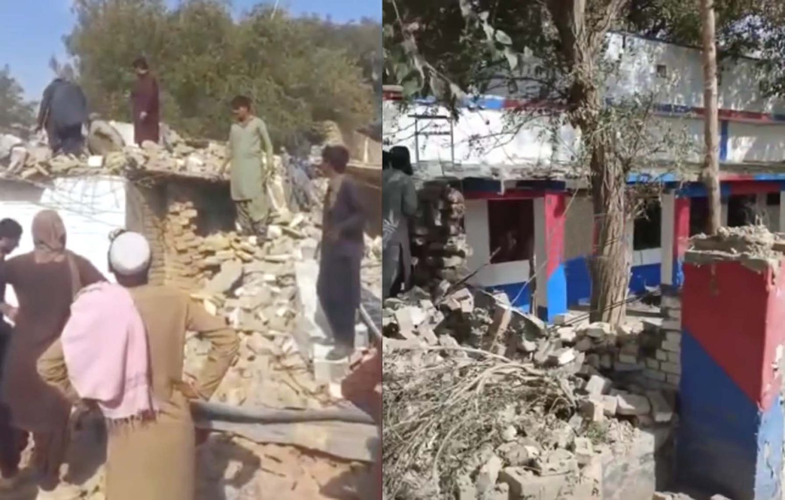 سرانان تھانہ تباہ