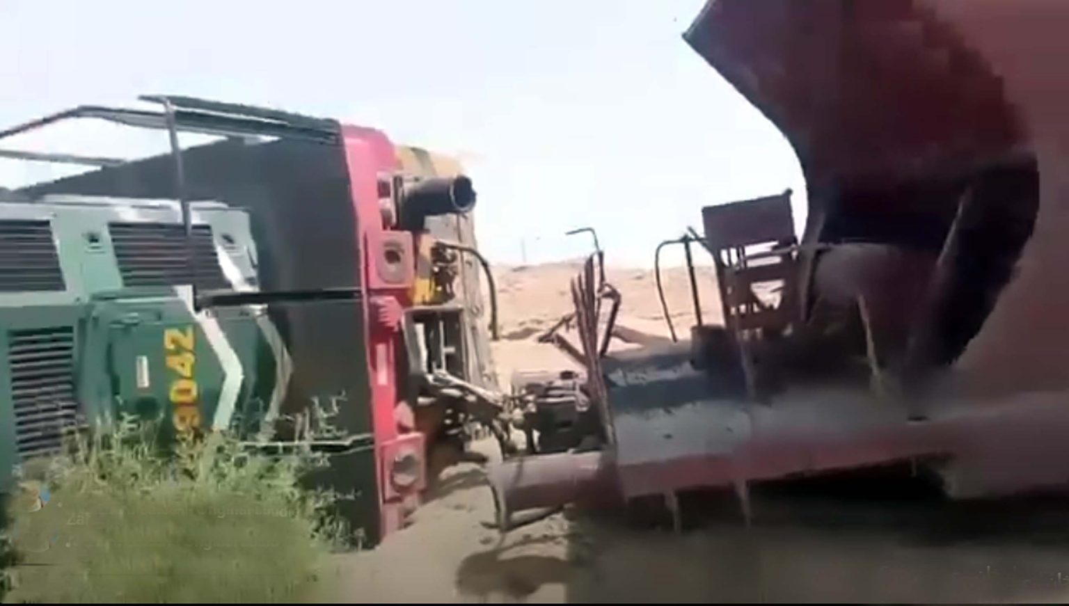 ٹرین حادثہ — نمائندہ تصویر