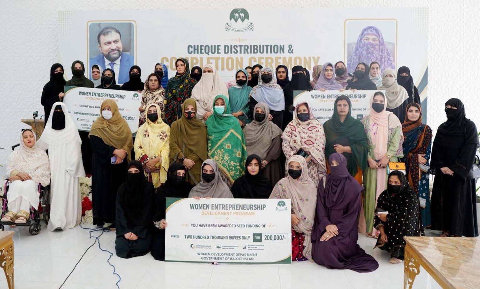 بلوچستان کی 600 خواتین کی تربیت مکمل
