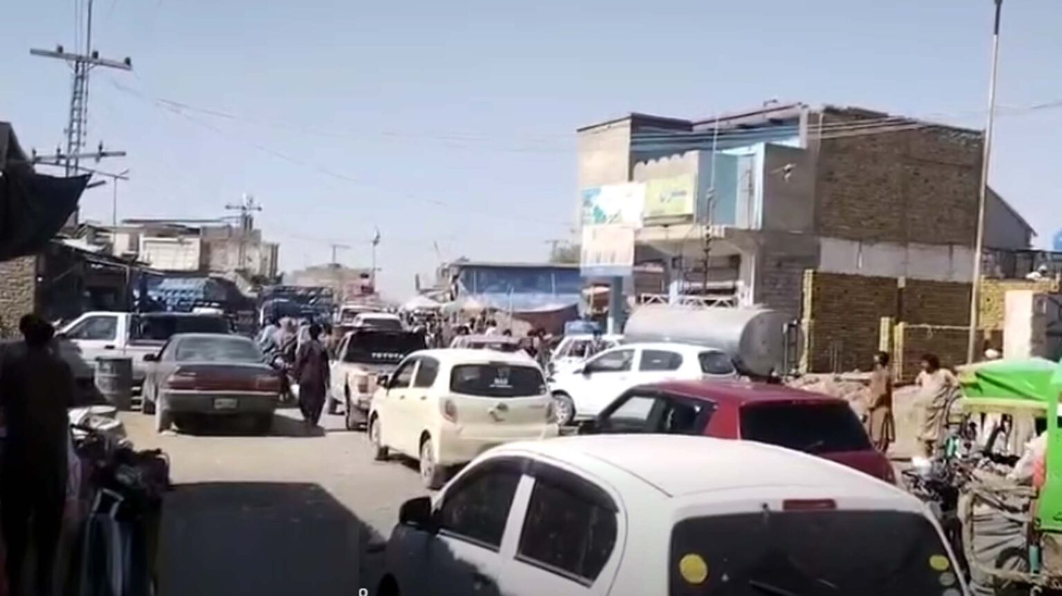 نوشکی دھماکے اور فائرنگ