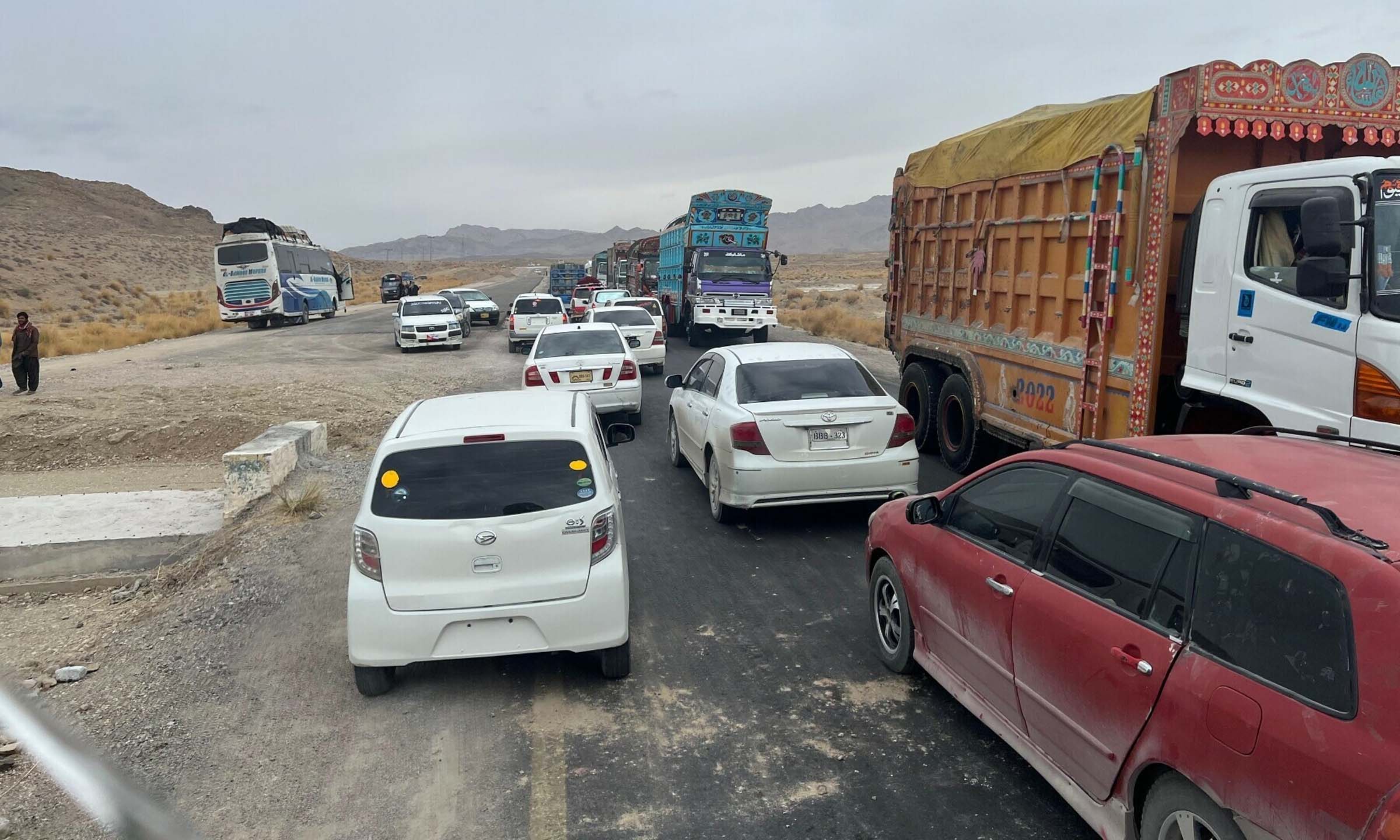 خضدار، وڈھ اور سوراب میں این 25 شاہراہ پر دفعہ 144 نافذ